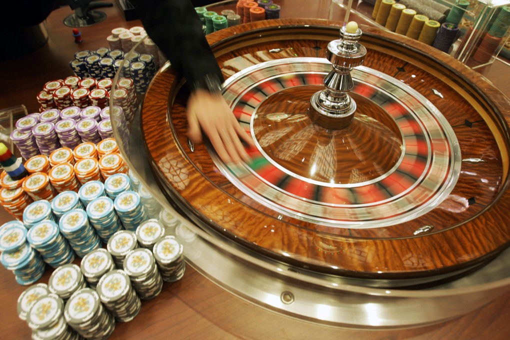 A gaming table in Macau as Landing International increases its stake in a casino complex in South Korea. Photo: AP