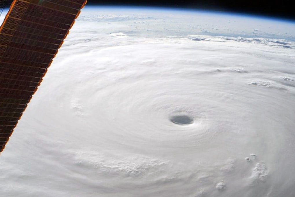 Super Typhoon Soudelor as seen from the International Space Station. Photo: Nasa