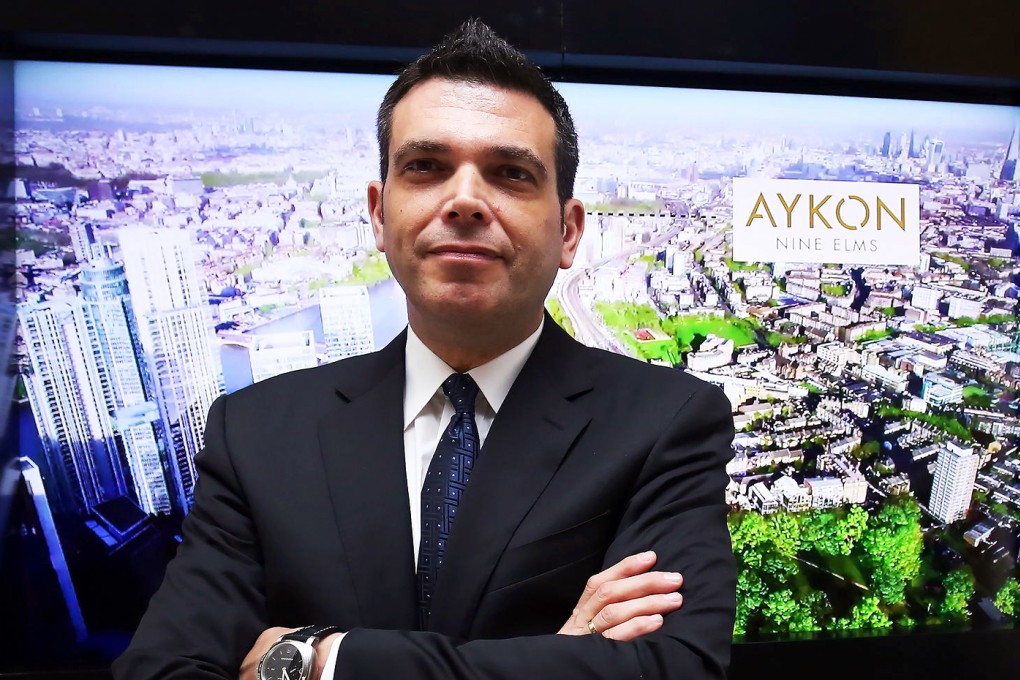 Damac Properties head Ziad El Chaar was in Hong Kong to promote his luxury London development to Chinese buyers. Photo: Jonathan Wong