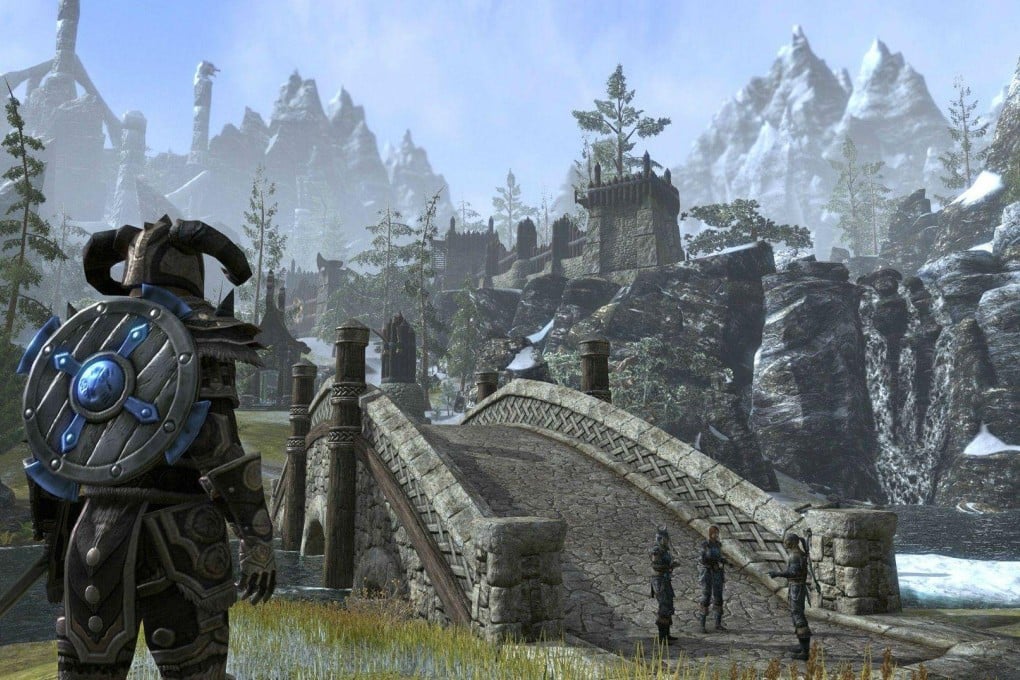 A still from The Elder Scrolls Online: Tamriel Unlimited, available now for Playstation 4 and Xbox One consoles.