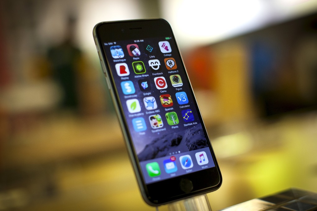 An iPhone 6. The recent attack has undermined the reputation that Apple's products enjoy in terms of being notoriously hard to hack into. Photo: Reuters