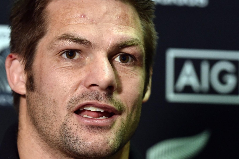 Richie McCaw seeks to retain the Bledisloe Cup. Photo: AFP