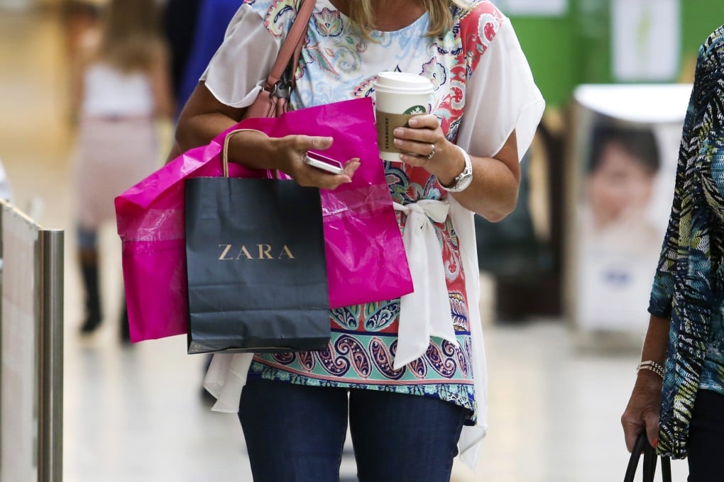 Alibaba will be the exclusive online retailer of Zara and other global brands in China. Photo: Bloomberg