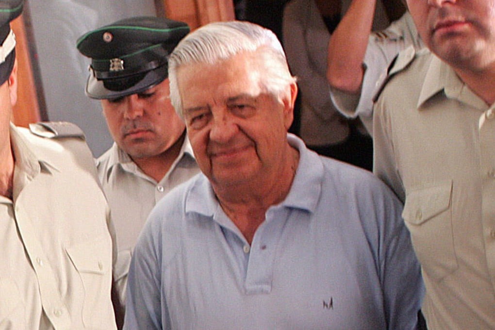 Former Chilean General Manuel Contreras in 2005. Photo: EPA