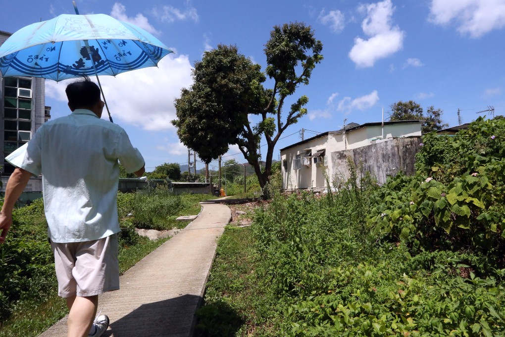 Sam Tang Chi-yau, Village Head of San Sang Tsuen in Hung Shui Kiu. Photo: Felix Wong