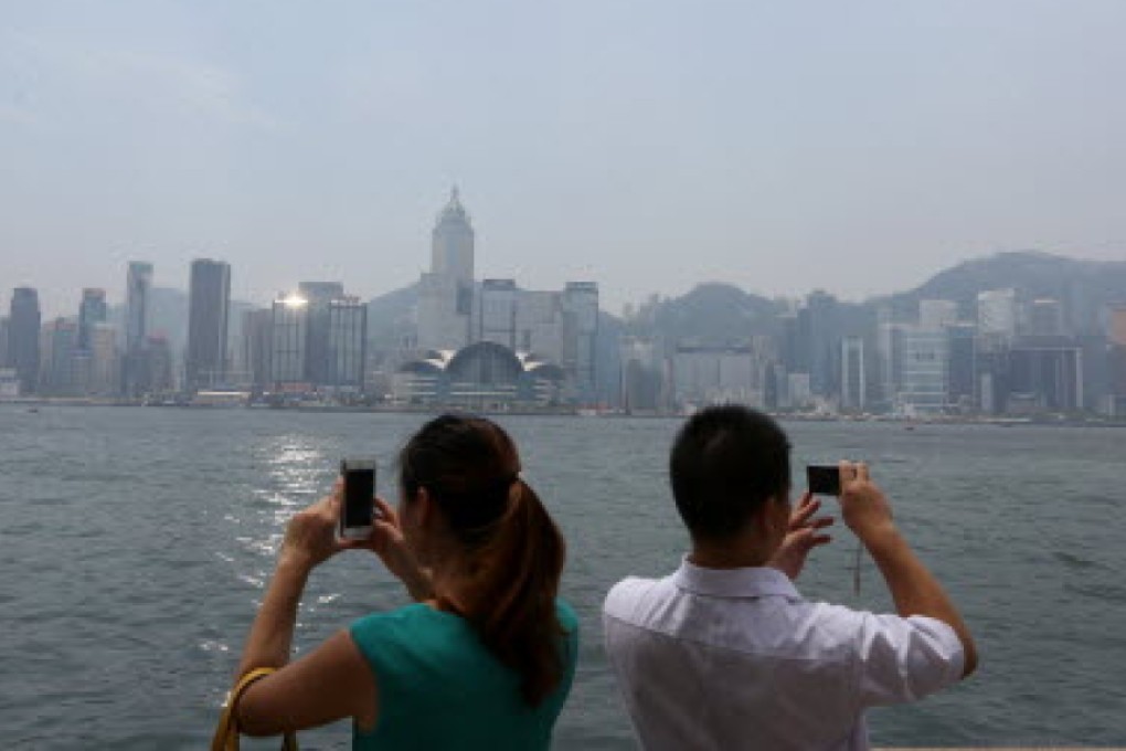 The city experienced record-breaking heat over the weekend before heavy rain brought relief last night. Photo: Nora Tam