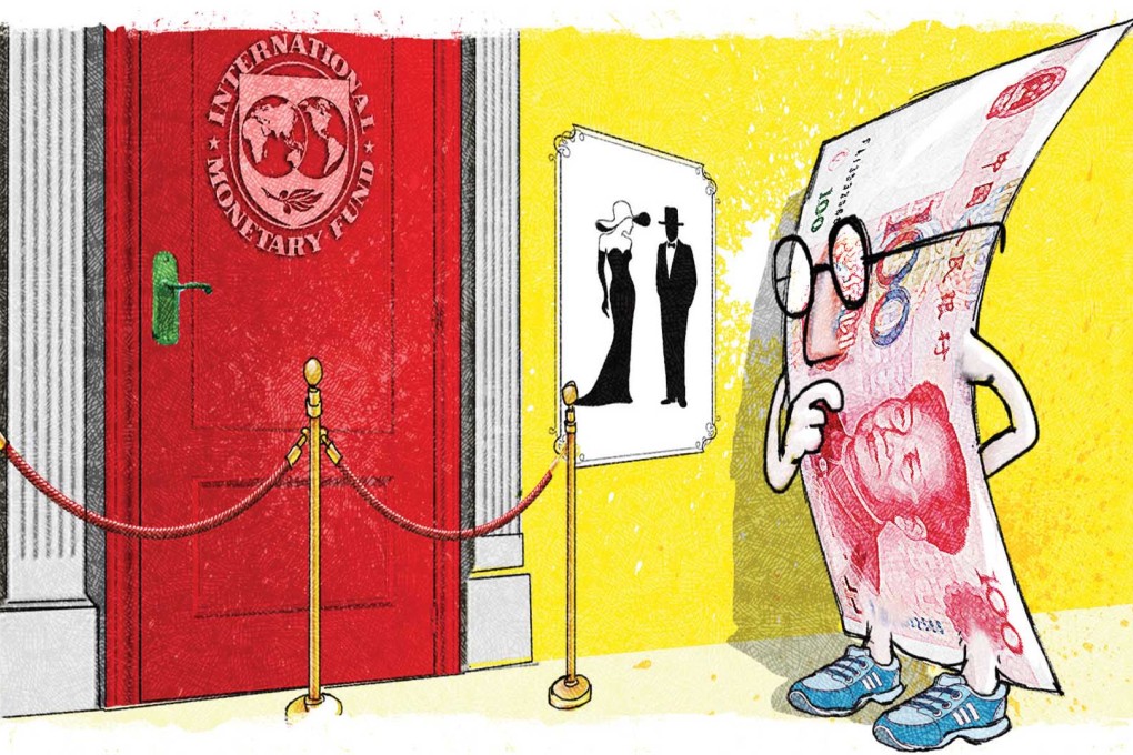 The renminbi was rejected as a new member in 2011 because it was not considered "freely usable".