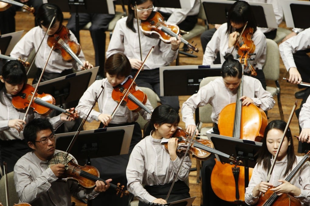 Each year the Asian Youth Orchestra brings together some 100 young players from across East Asia. In 2008 (above) the orchestra notably featured players from both North and South Korea.