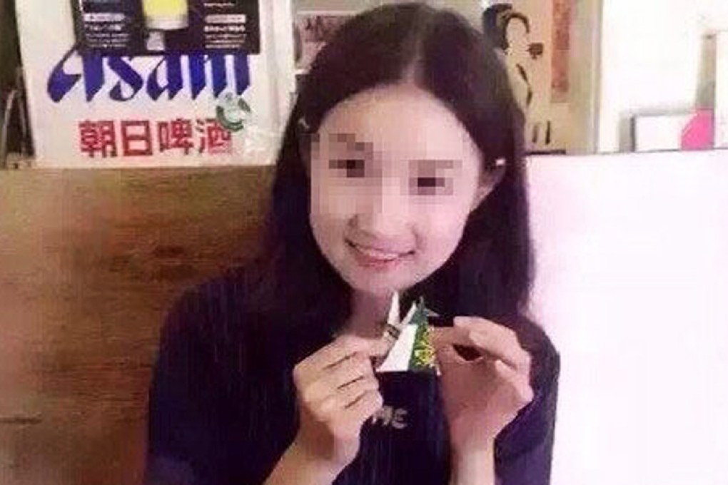 The victim: film studies student Zhou Yunlu. Photo: SCMP Pictures