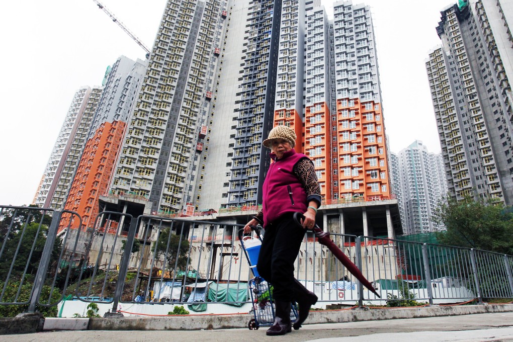 Hei Chuen House, is one of the four blocks in Shui Chuen O Estate’s phase one that was completed in early 2015. Photo: May Tse