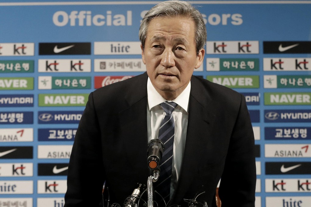 former Fifa vice-president Chung Mong-joon will formally announce his bid in Paris on Monday. Photo: AP