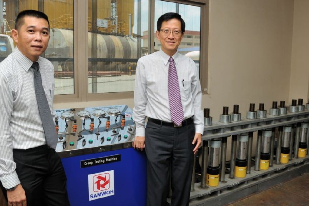(From left): Eric Soh, CEO, and Dr Ho Nyok Yong, chief operating officer
