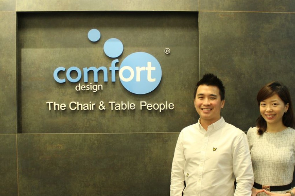 (From left): Bob Chew, director, and Grace Shen, sales and marketing director