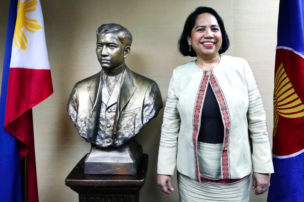 Bernardita Catalla's priorities include luring back Hong Kong tourists put off by the 2010 hostage crisis. Photo: Jonathan Wong