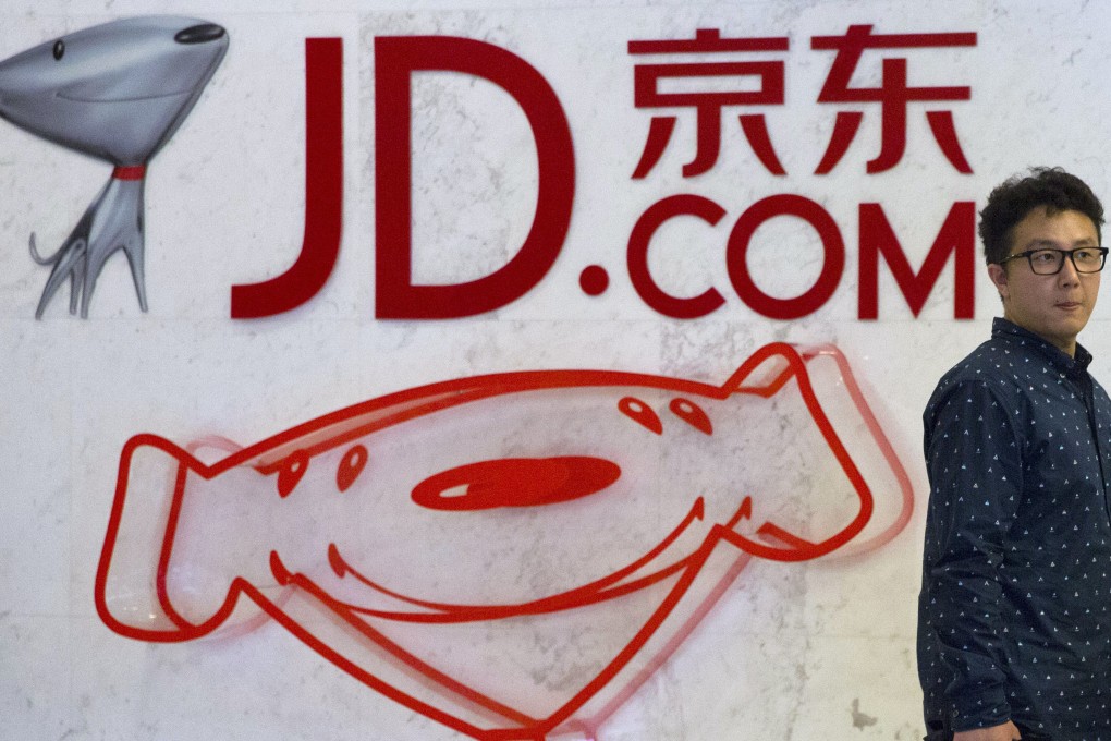 The shares of leading Chinese e-commerce firm JD.com lost 6.6 per cent to US$26.17 in New York. Photo: AP