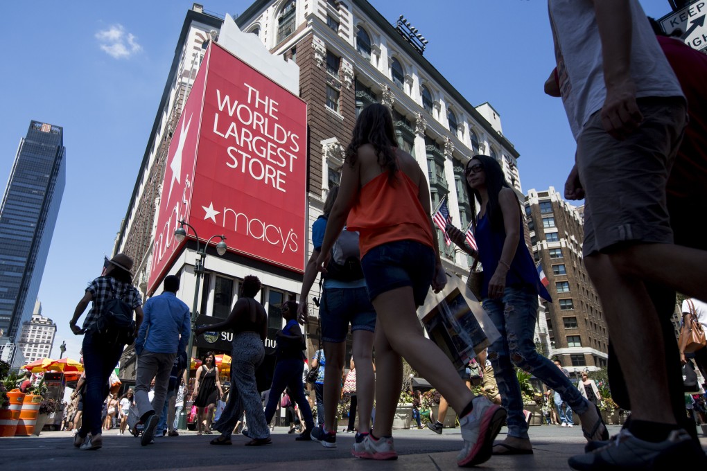 Alibaba expects the diversity of Macy's merchandise to prove a hit among China's growing ranks of online shoppers. Photo: Bloomberg