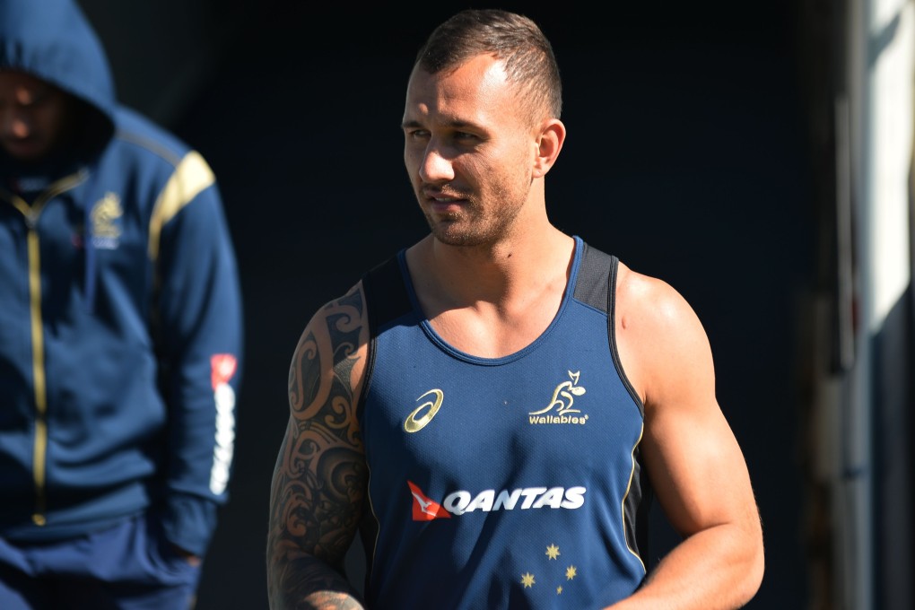Quade Cooper has struggled against the All Blacks and recently showed his sensitivity to criticism from New Zealand media when he posted an expletive-filled rant on Twitter in response to some negative reporting. Photo: AFP