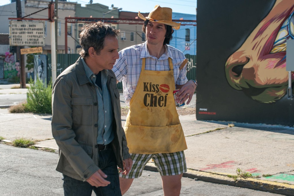 Ben Stiller (left) and Adam Driver in While We're Young