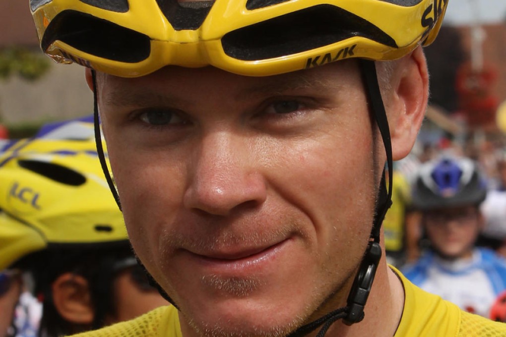 Britain's Chris Froome says he wins his races "clean". Photo: AP
