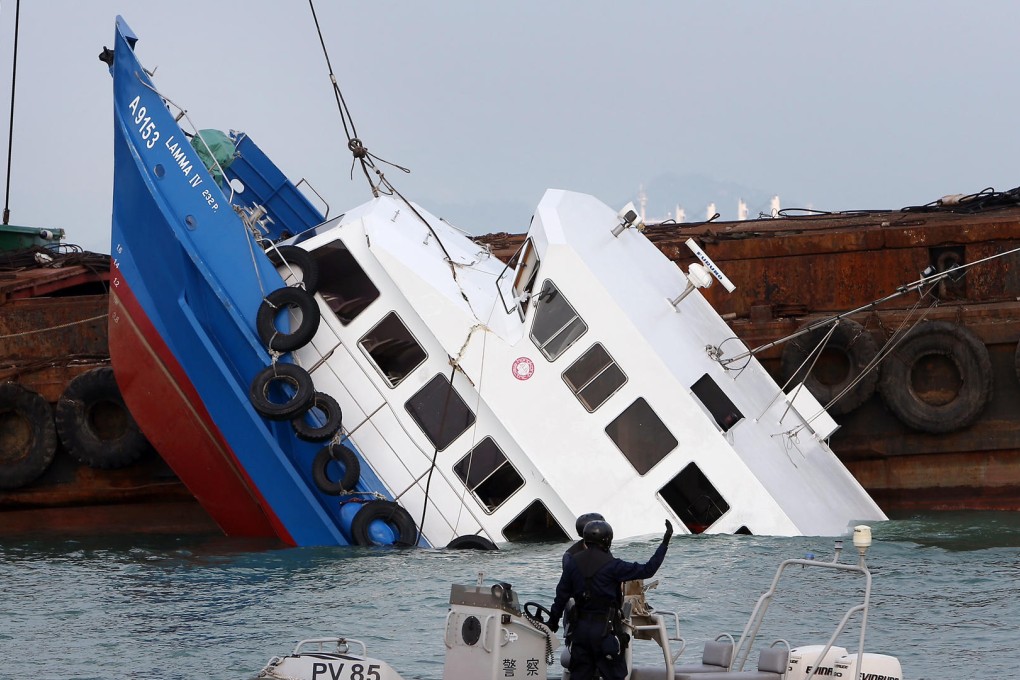 Thirty-nine lives were lost in the Lamma ferry collision in 2012. Photo: Sam Tsang