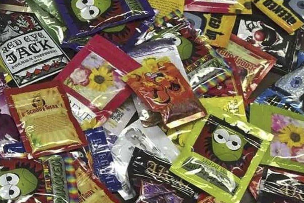 Seized 'fake weed'.Photo: AP