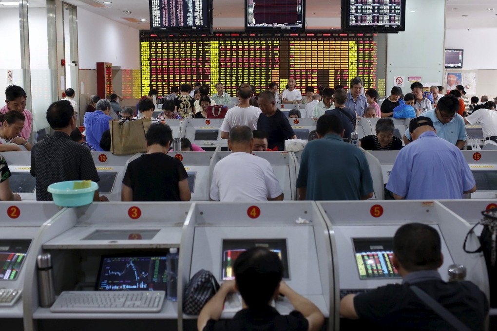 A sharp fall in the yuan and poor economic data have not deterred investors from buying Chinese stocks. Photo: Reuters