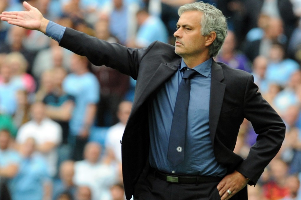 Chelsea manager Jose Mourinho took a beating at Manchester City. Photo: AP
