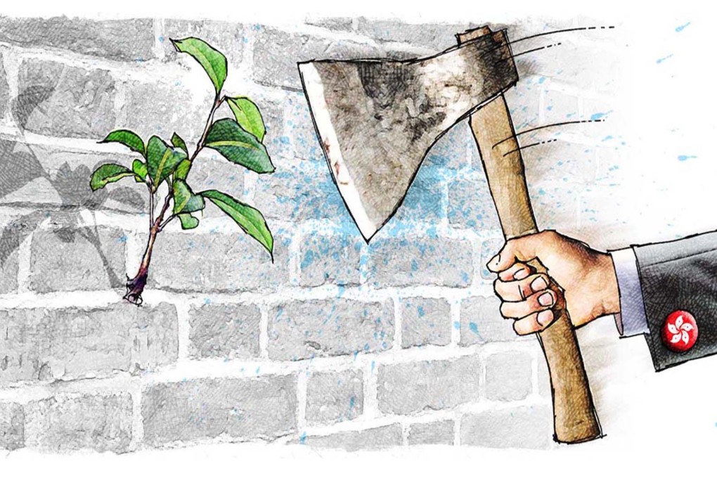 In our fragmented government, where streets are not in anyone's portfolio, protecting wall trees falls through the cracks.