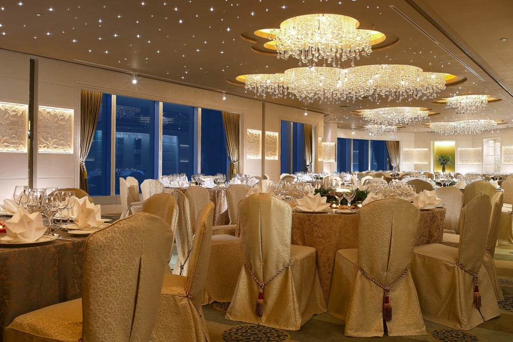 Banquet settings, such as this one at Langham Place, are a commonly offered wedding service. Photo: SCMP Pictures