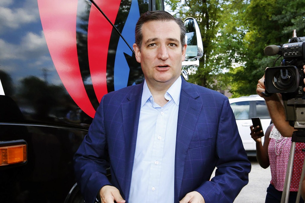 Republican presidential candidate Ted Cruz is eyeing political support in Guam. Photo: AP