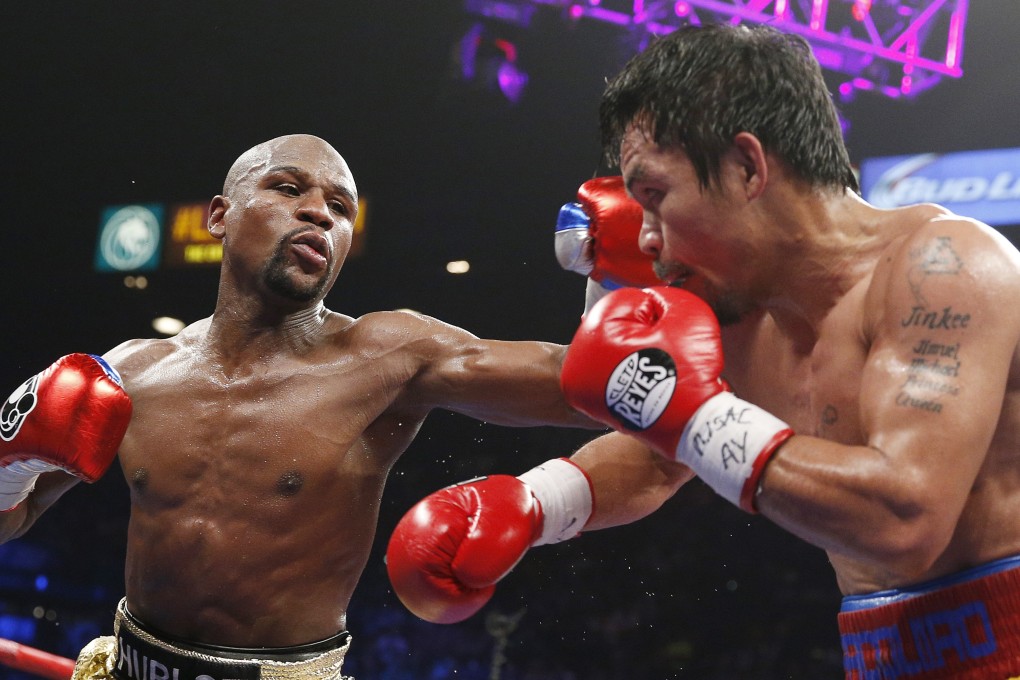 The Las Vegas bout between Floyd Mayweather Jnr and Manny Pacquiao was watched by 4.4 million pay-per-view spectators in the US. Photo: AP