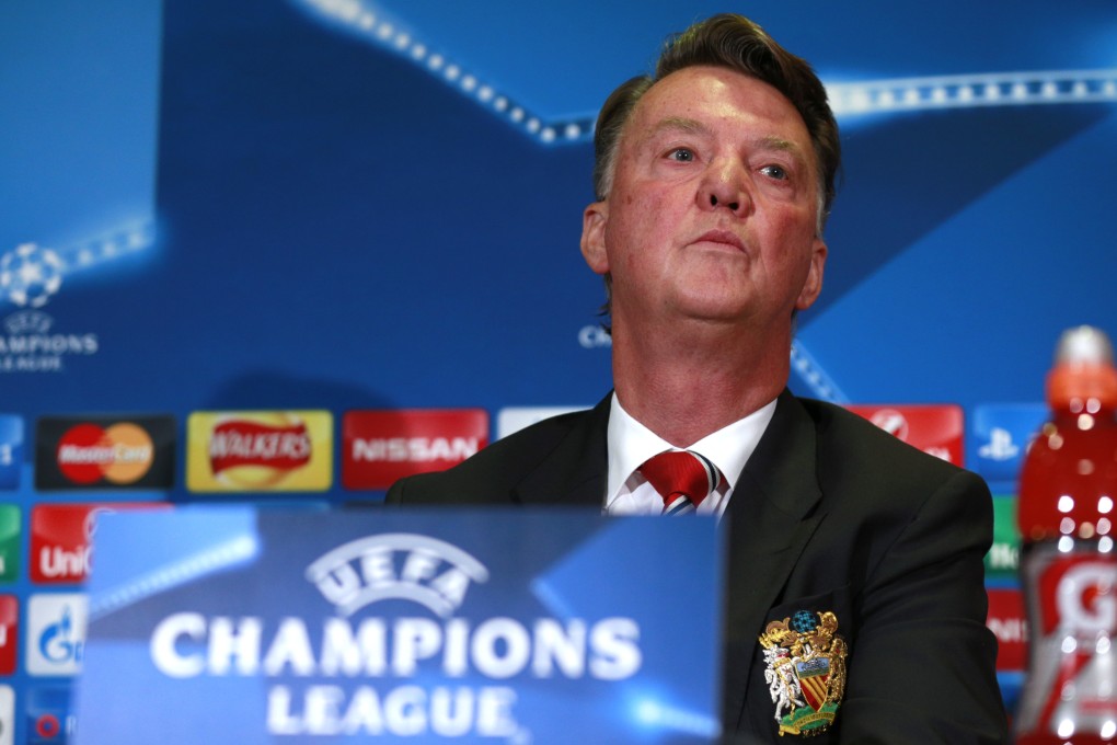 Manchester United manager Louis van Gaal has admitted to feeling the pressure as his team attempts to qualify for the main draw. Photo: Reuters