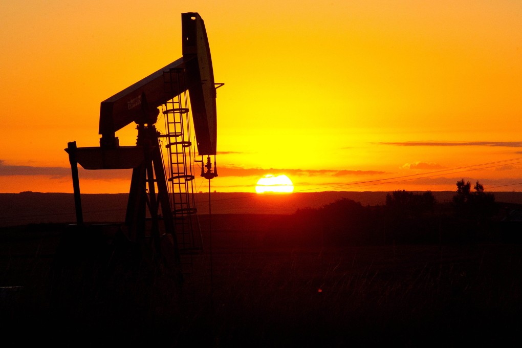 An oil well in North Dakota as overly bearish hedge funds could find themselves caught out by the market if a shortcovering rally erupts in crude futures. Photo: AFP