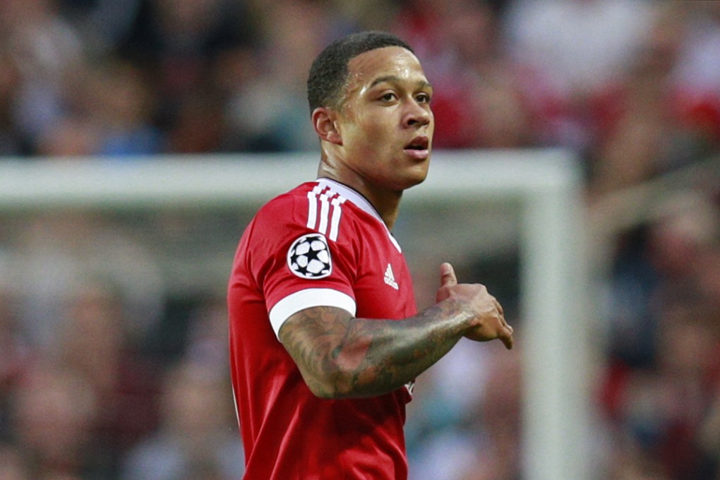 Memphis Depay put in a man-of-the-match display against Club Brugge at Old Trafford. Photo: Reuters