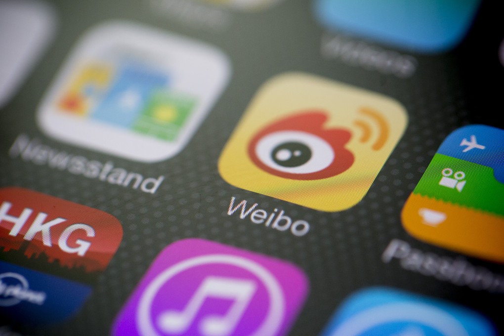 With 10 of 13 US-listed Chinese firms missing analyst estimates, Weibo has posted rare positive earnings for the second quarter. Photo: Bloomberg