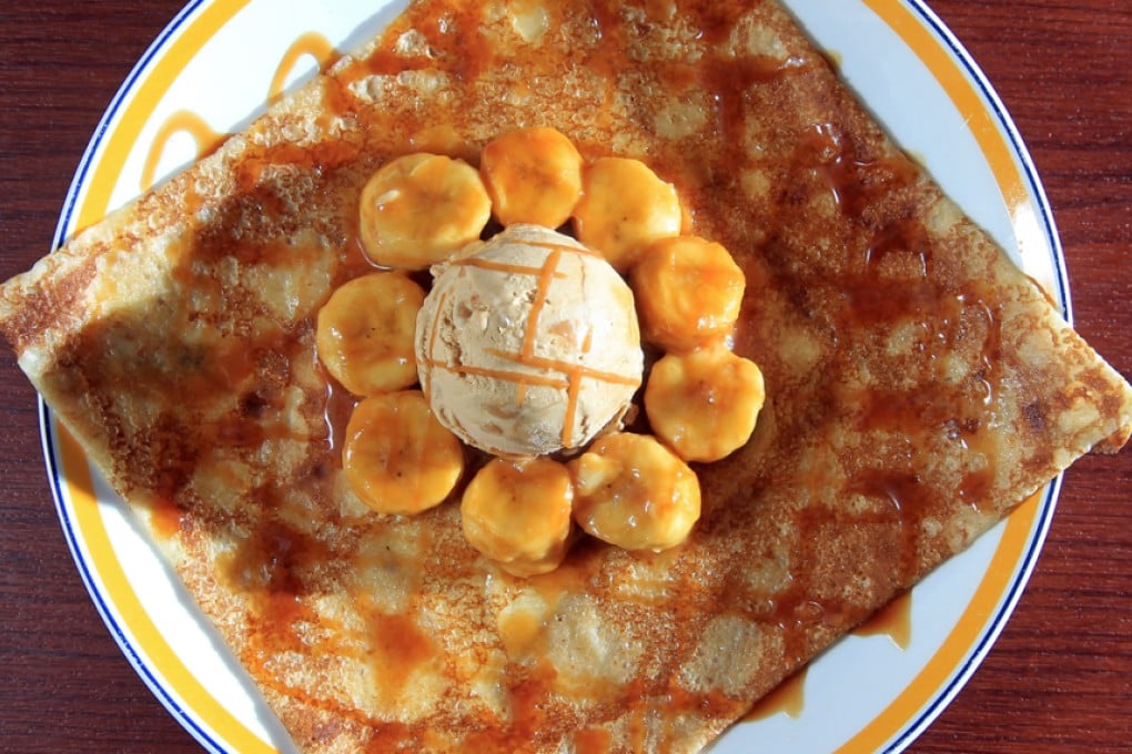 French connection: A Le Defi crêpe from La Crêperie’s Causeway Bay branch. Photos: Franke Tsang