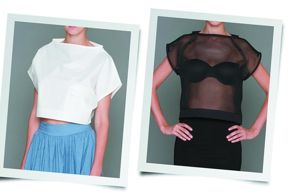 Another fine mesh: Viniga mixes sexy with sportswear