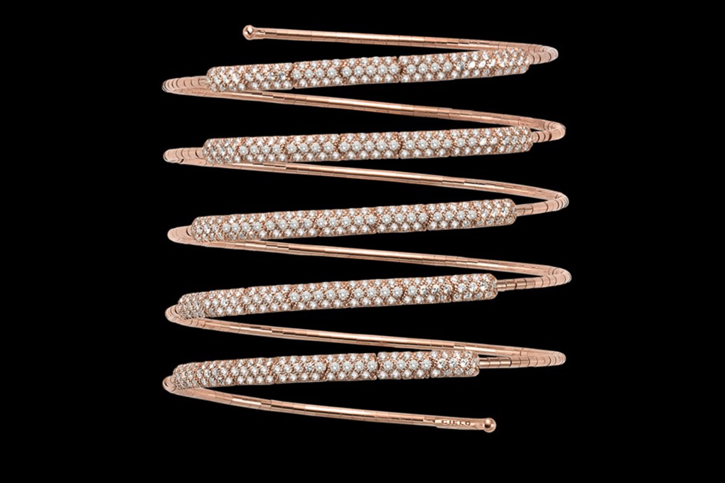 Much of Mattia Cielo's jewellery is designed to move.