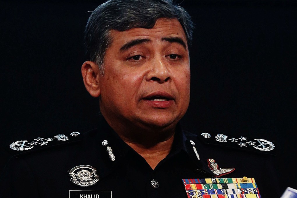 Malaysia's national police chief Khalid Abu Bakar said the suspects were accused of recruiting Malaysians for Islamic State in Syria. Photo: Xinhua