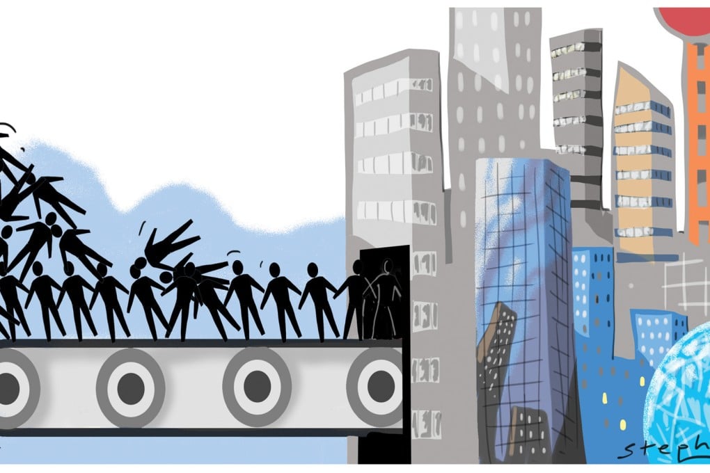 Investment and industrial development are two economic factors that cause population growth in cities.