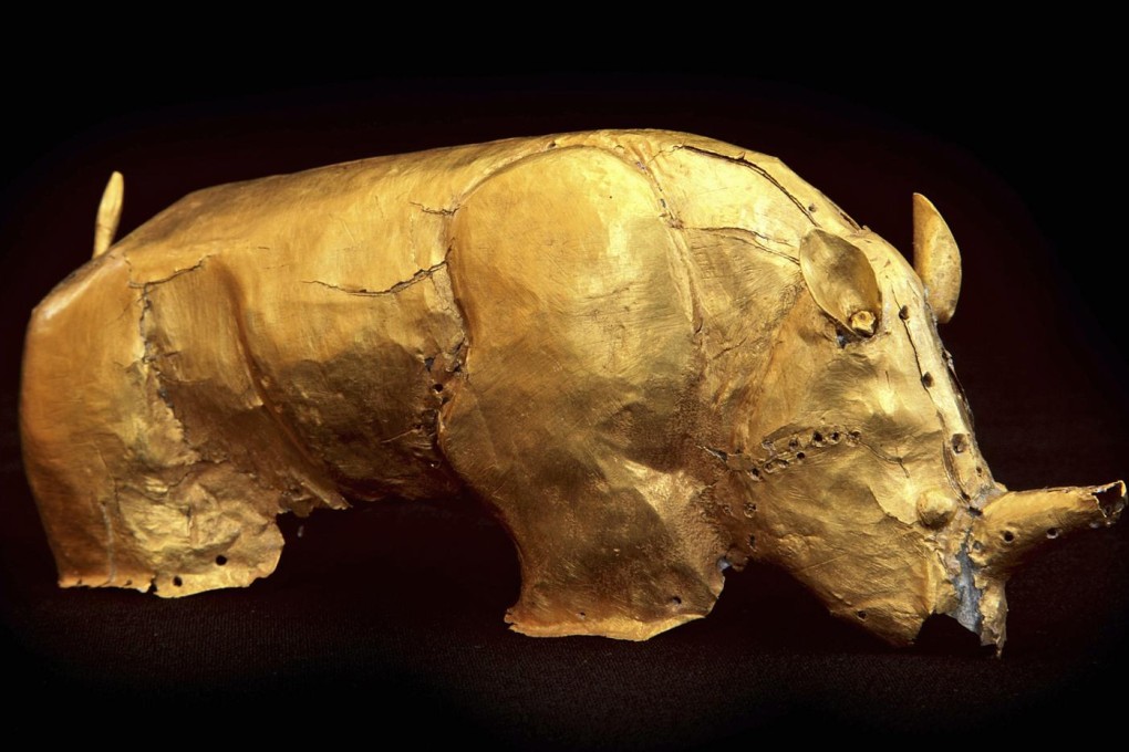 The importance of the golden rhinoceros was largely ignored during the apartheid years in South Africa.