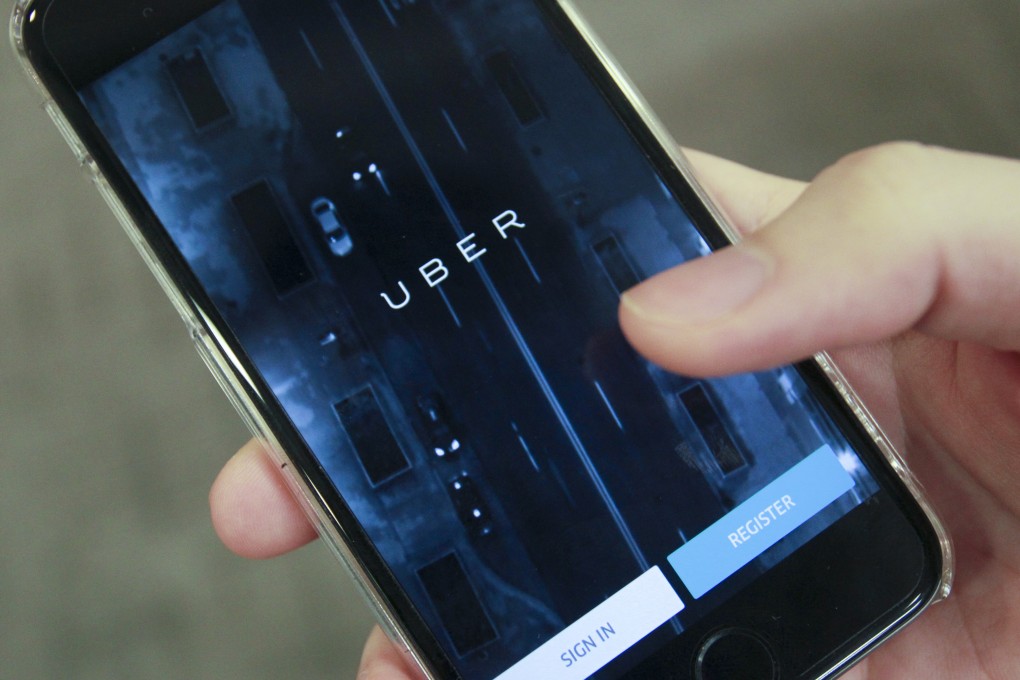 Uber is operating outside the government-licensed taxi system. Photo: May Tse