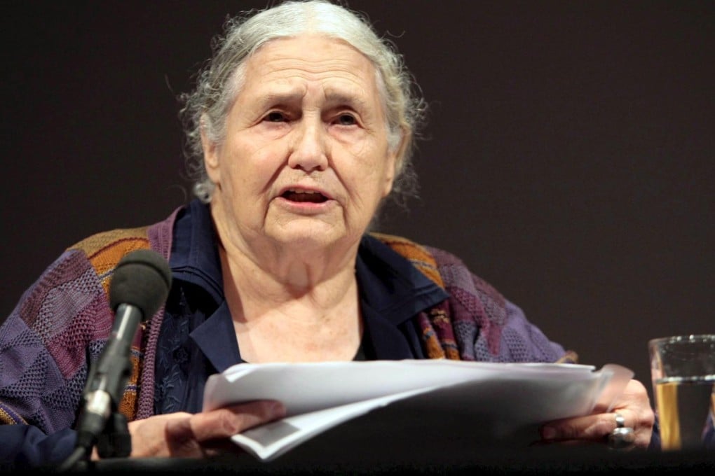 British author Doris Lessing. Photo: EPA