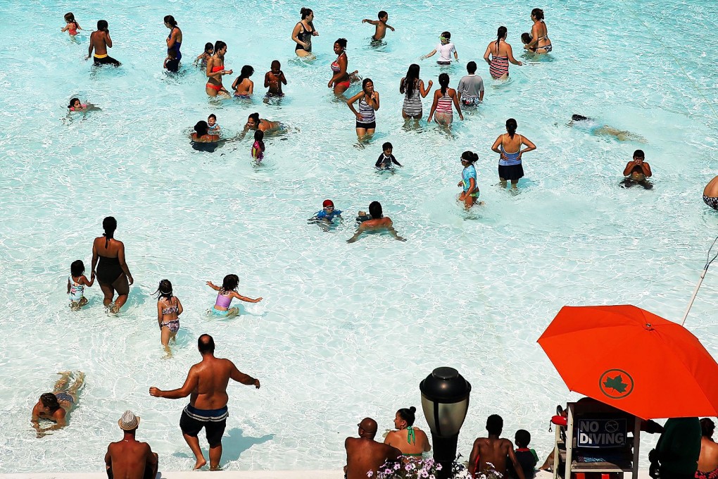 This July was the all-time highest monthly temperature in the records that date back to 1880. Photo: AFP