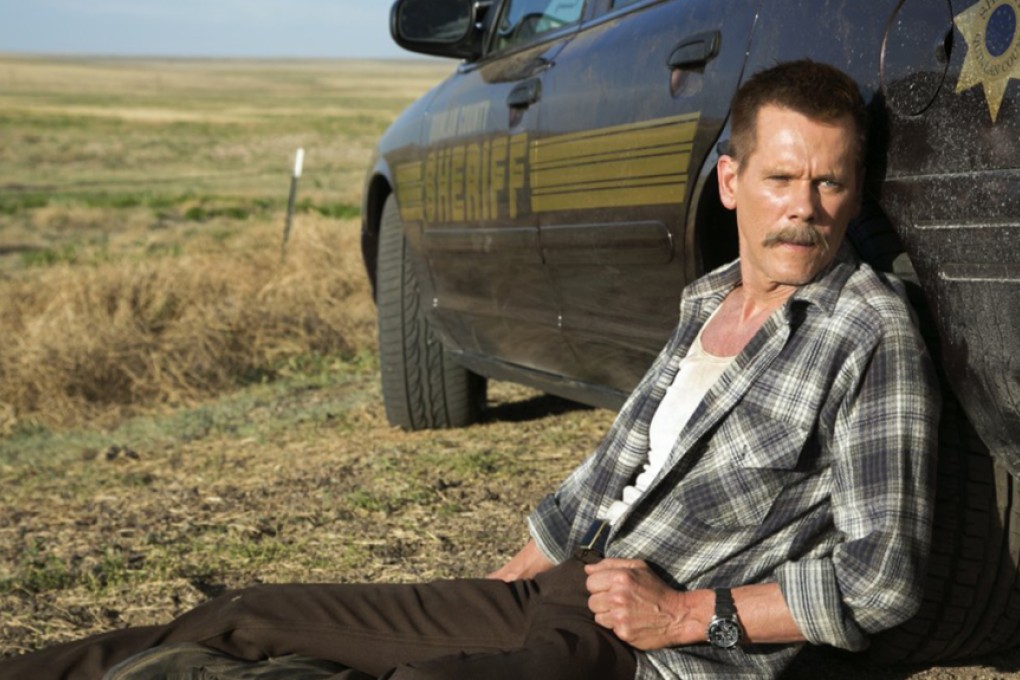 Kevin Bacon (above) stars in Cop Car, the second directorial feature by Jon Watts.