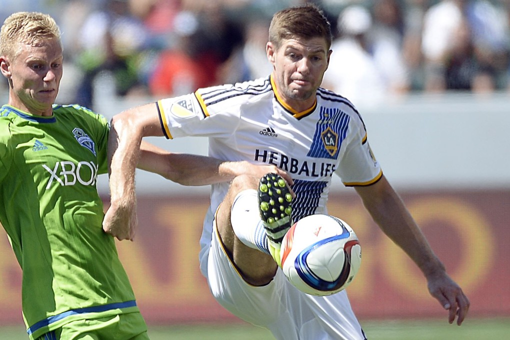 Steven Gerrard, now playing for the Los Angeles Galaxy, will cross swords with  old English Premier League rival Frank Lampard at New York City FC. Photo AFP