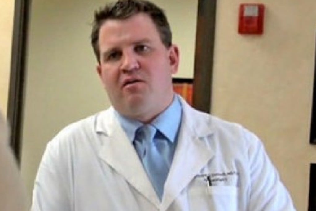 Christopher Duntsch intentionally hurt patients during spinal surgeries. Photo: SCMP Picture