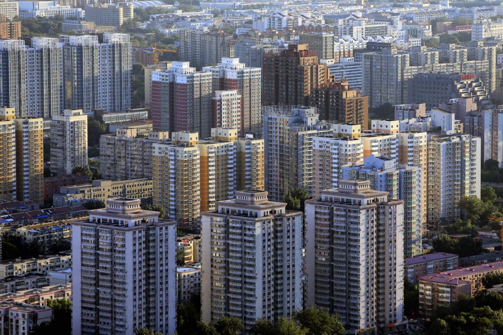 A residential area is pictured in Beijing as China Resources Land reported a rise in its net core profit the first half of the year. Photo: Reuters