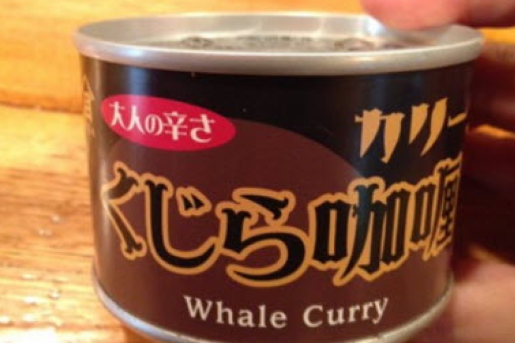 The fin whale that is listed as an ingredient in the product is classified as a “most endangered” species under the Convention on International Trade in Endangered Species. Photo: SCMP Picture