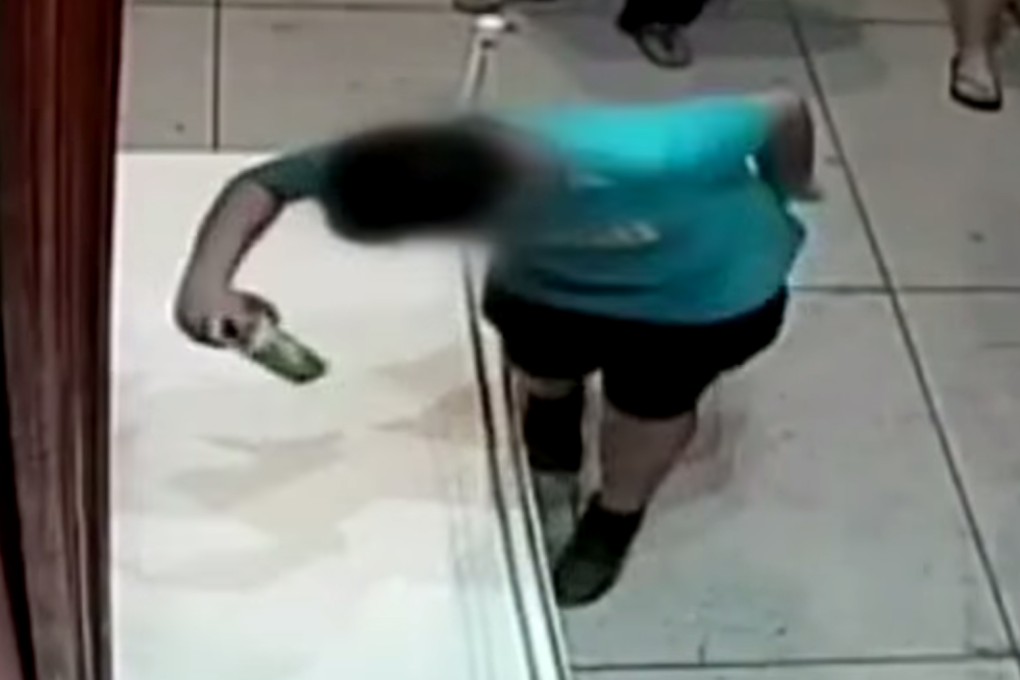 The moment a 12-year-old boy stumbled in a Taipei art gallery and put his fist through a 17th century Italian painting.